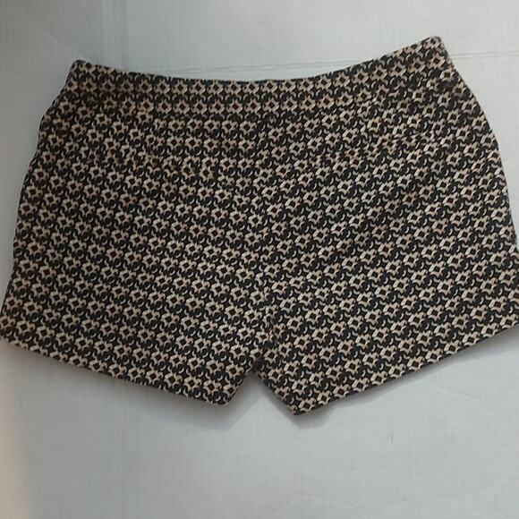 Cynthia Rowley Damask Pattern Women's Shorts 2 Preppy Classic Quiet Luxury Twee - Picture 2 of 5